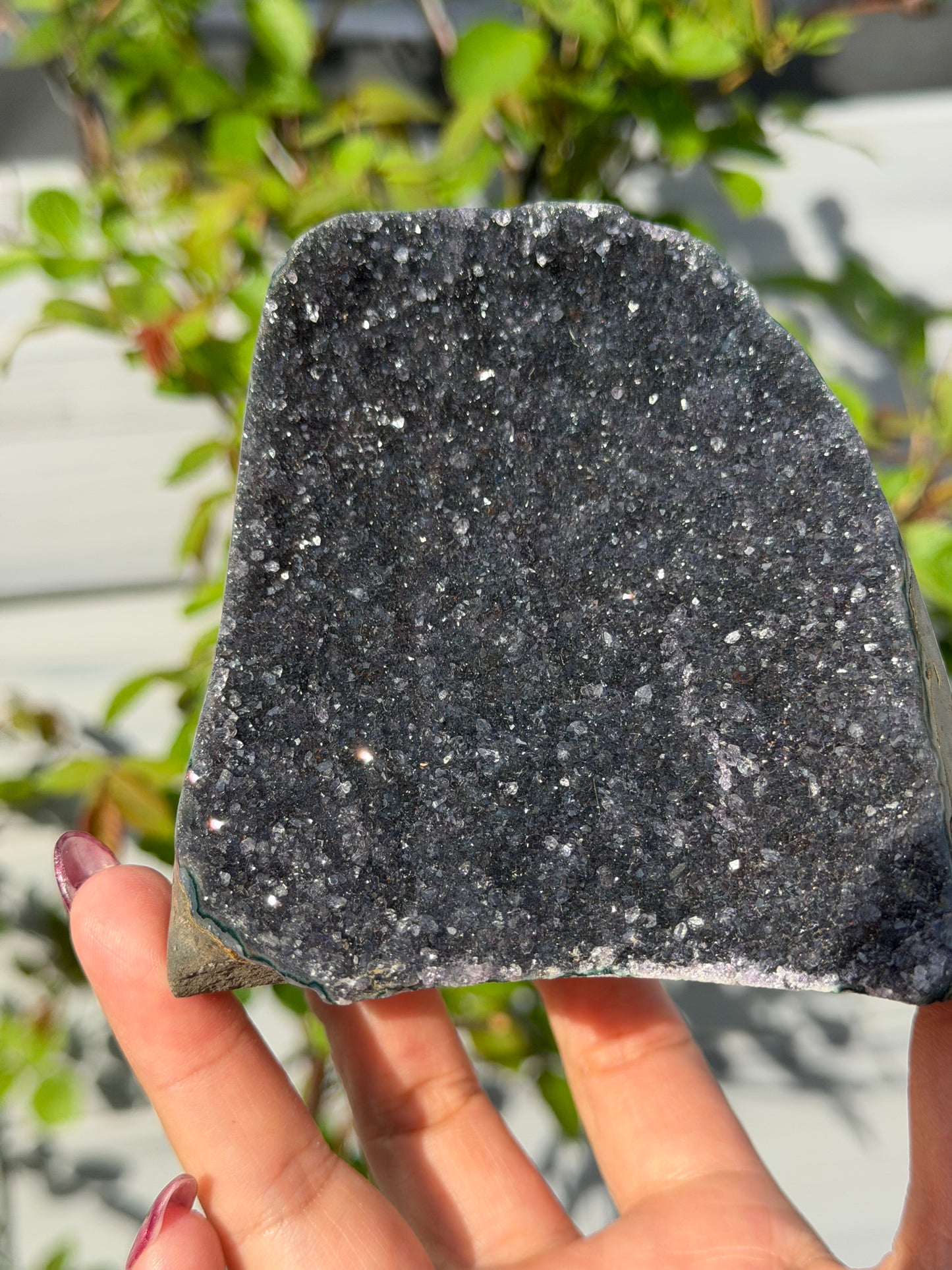 Wholesale Lot 4-5 pcs NaturalAmethyst cut base 4.8-5lbs Healing Energy