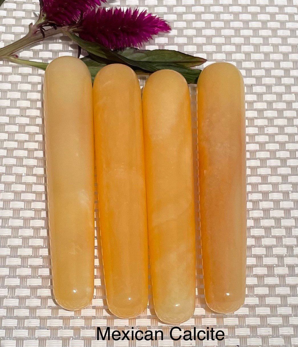 Wholesale Lot 8 Pcs Natural Mix Crystal Massage Wands Healing Energy