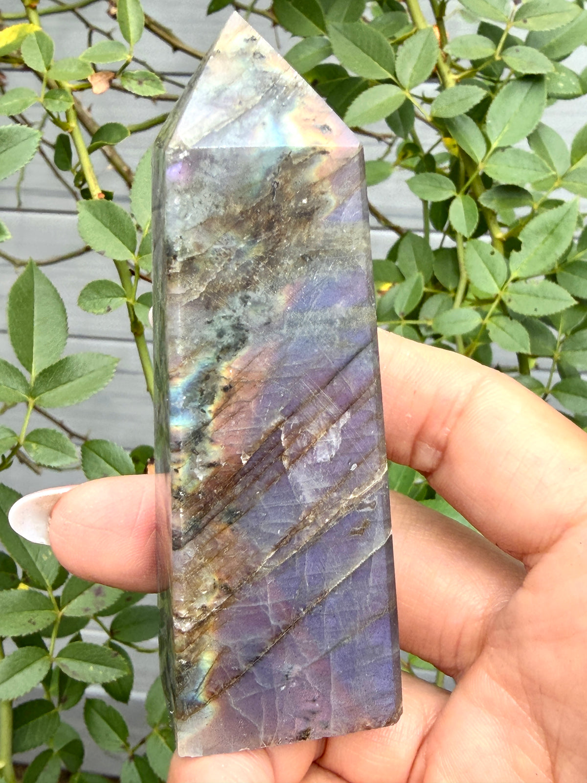 Wholesale Lot 2 lbs Natural Sunset Labradorite obelisk Tower Point Crystal Healing Energy