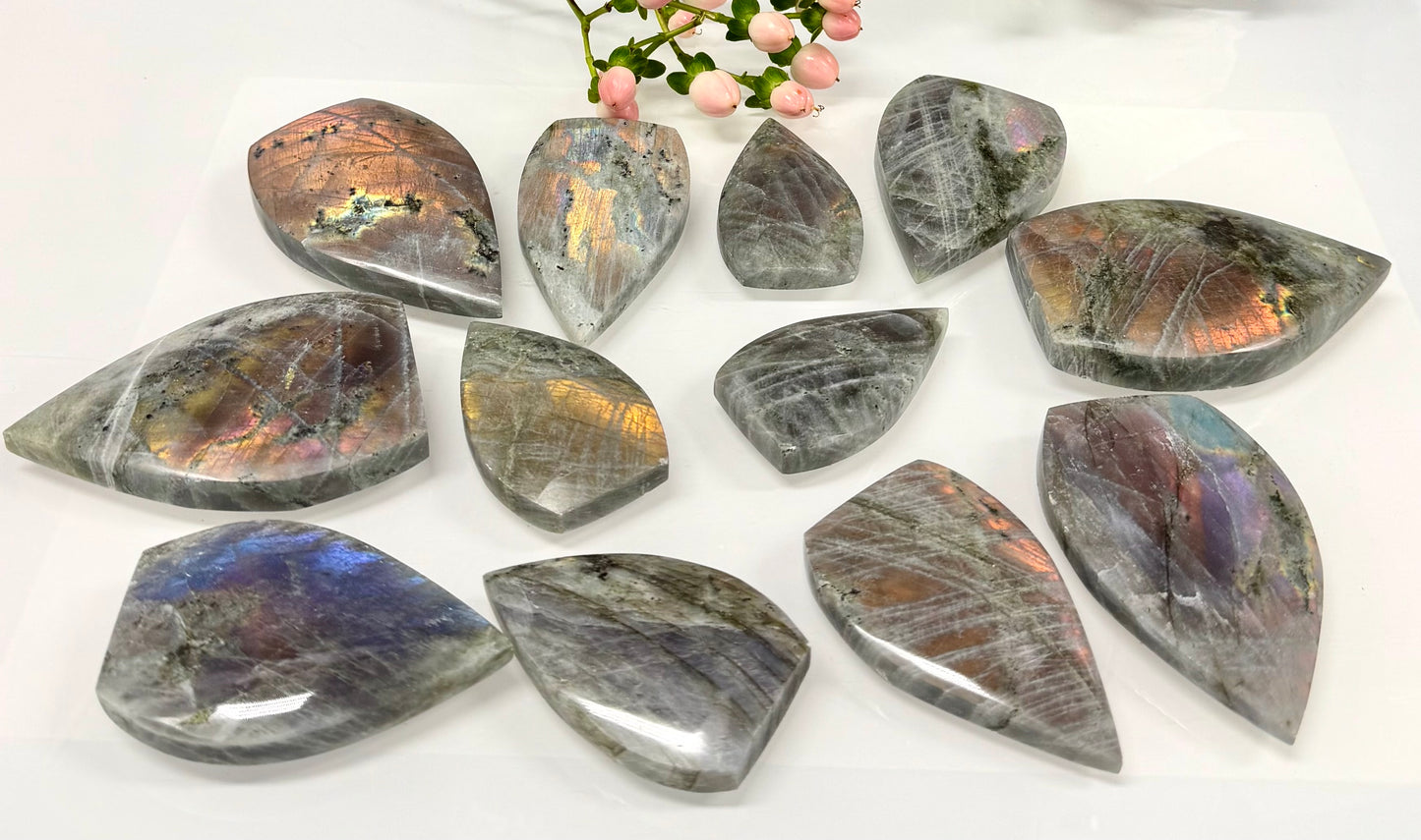 2 lbs Natural Sunset Labradorite Freeform Crystal Wholesale
