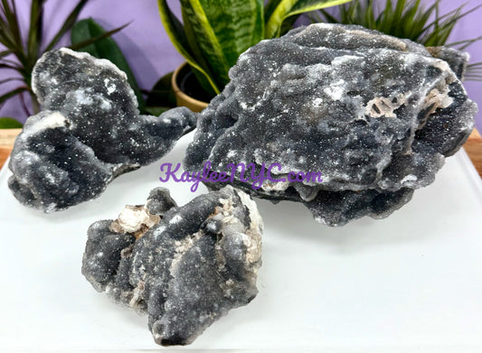 Wholesale Lot 3-4PCs Natural Sphalerite Cluster Raw Crystal