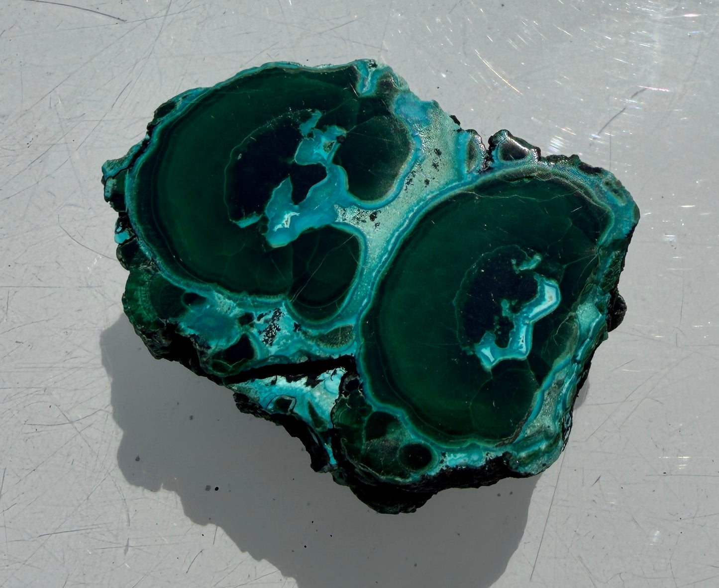 Wholesale 2 lbs Natural Chrysocolla Malachite Slabs Crystal
