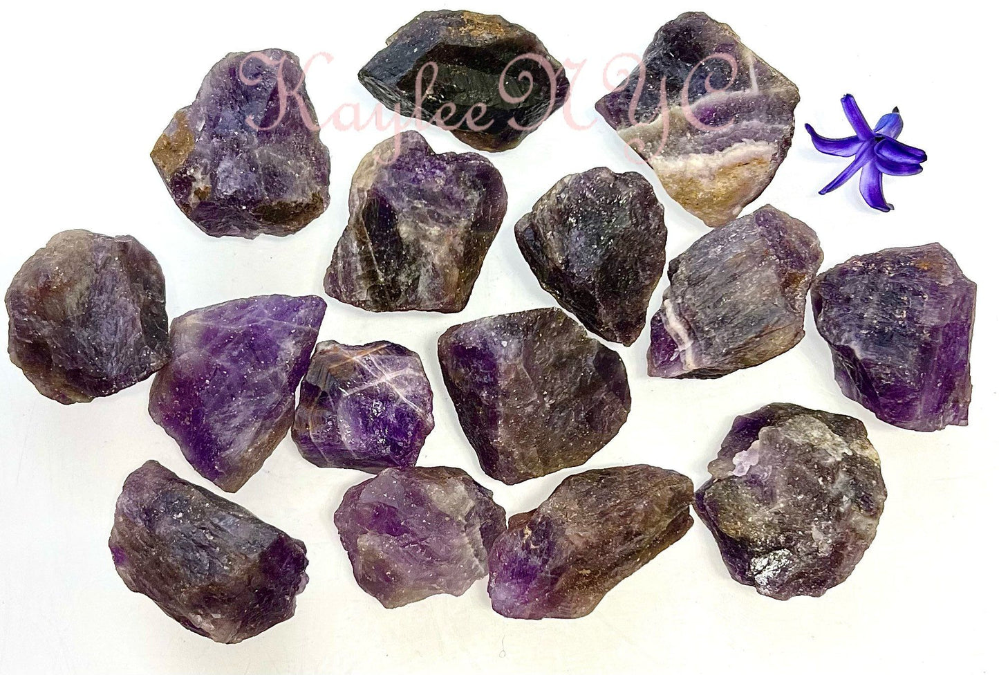 Wholesale Lot 2 Lbs Natural Raw Amethyst Crystal Nice Quality