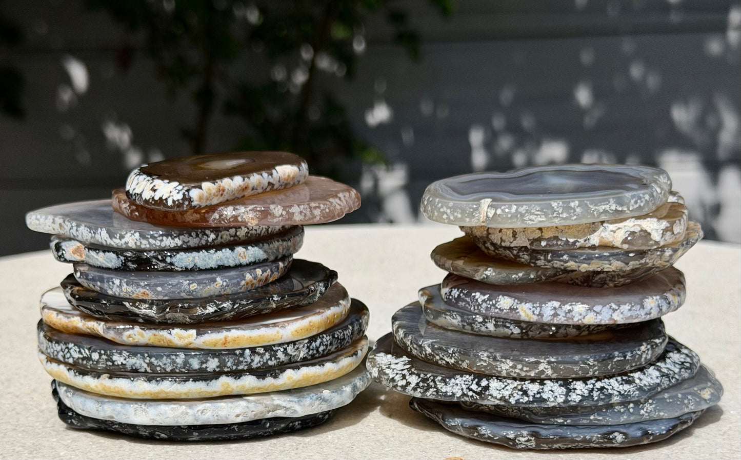 2 lbs Natural Agate Slabs crystal healing energy