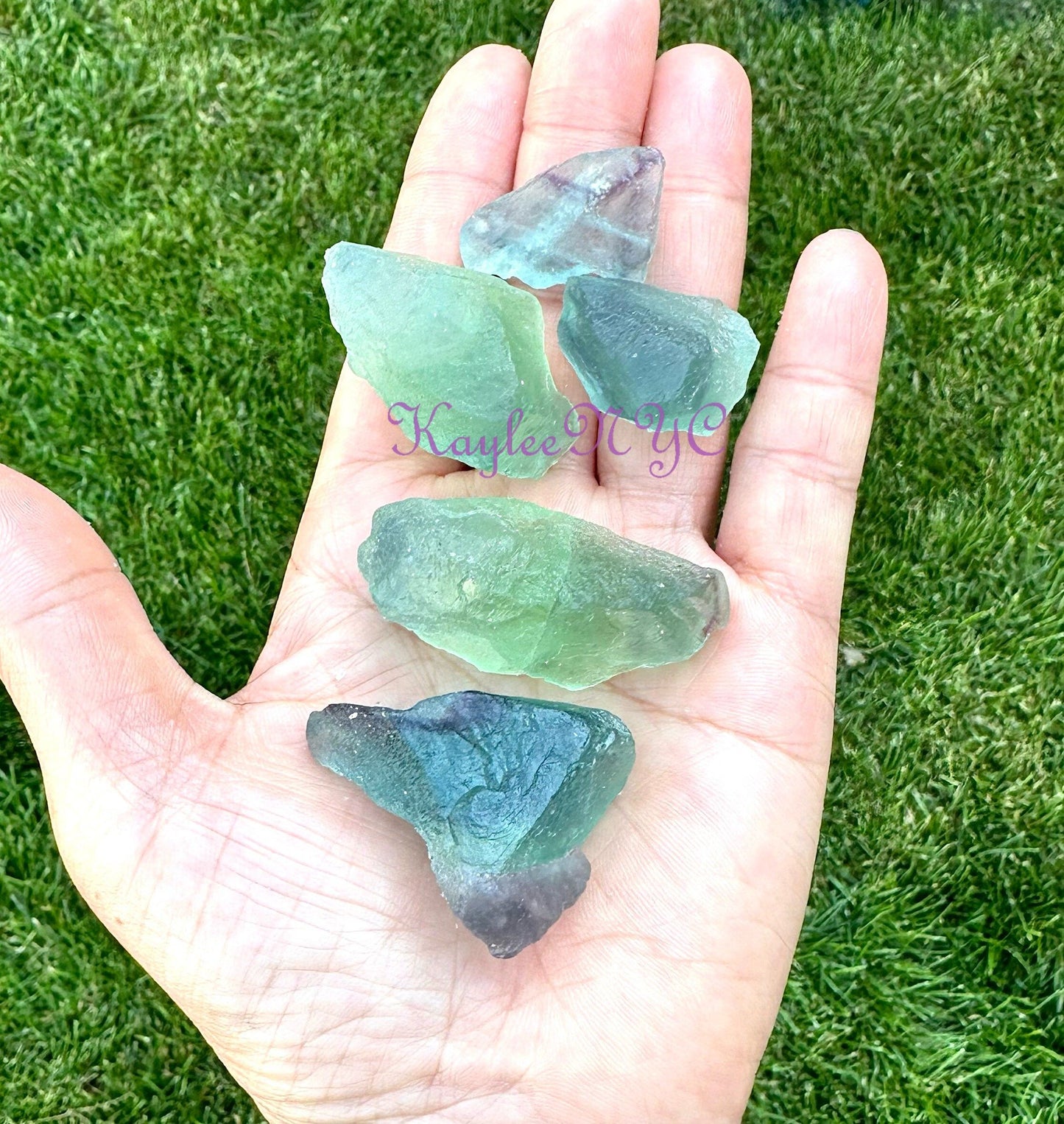 Wholesale Lot 2 Lbs Natural Green Fluorite Crystal Raw Nice Quality