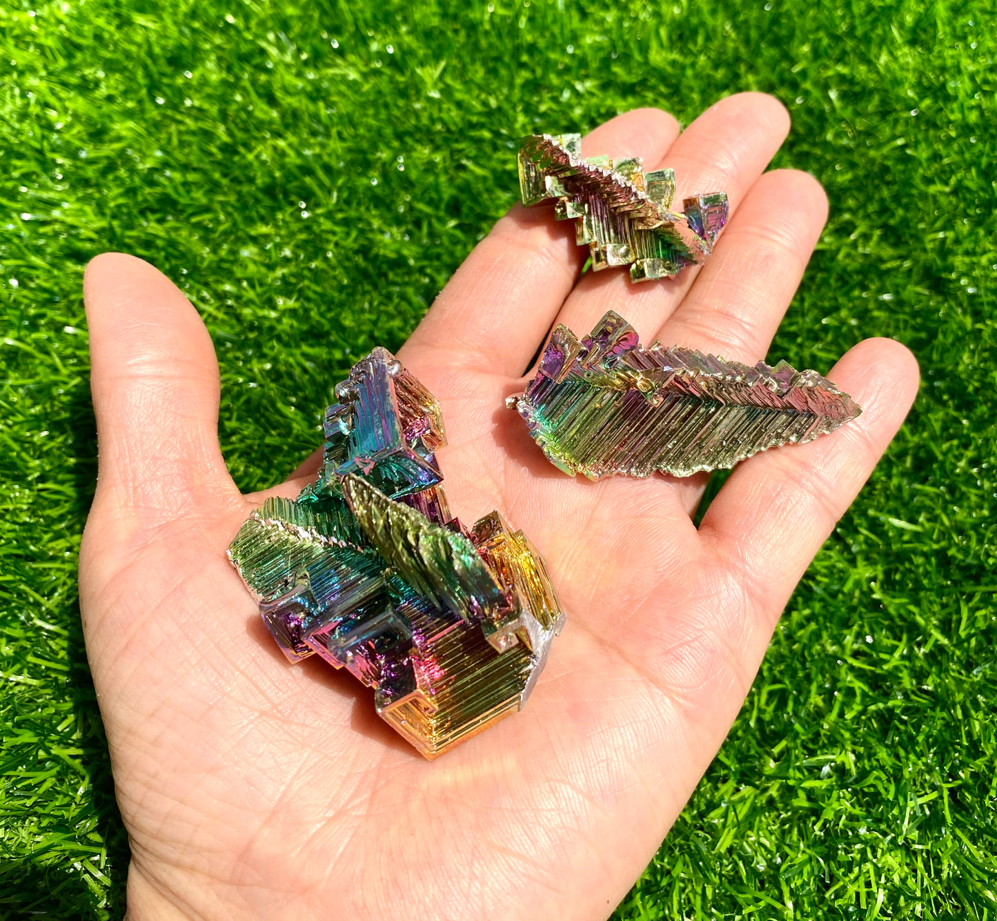 Wholesale Lot 1 lb Bismuth Specimens Healing Energy Raw