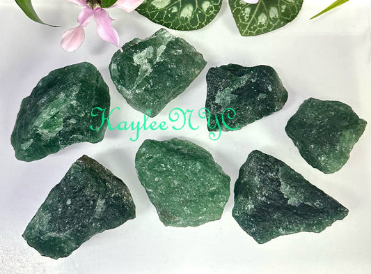 Wholesale Lot 2 lb Natural Green Strawberry Quartz Crystal Raw Nice Quality