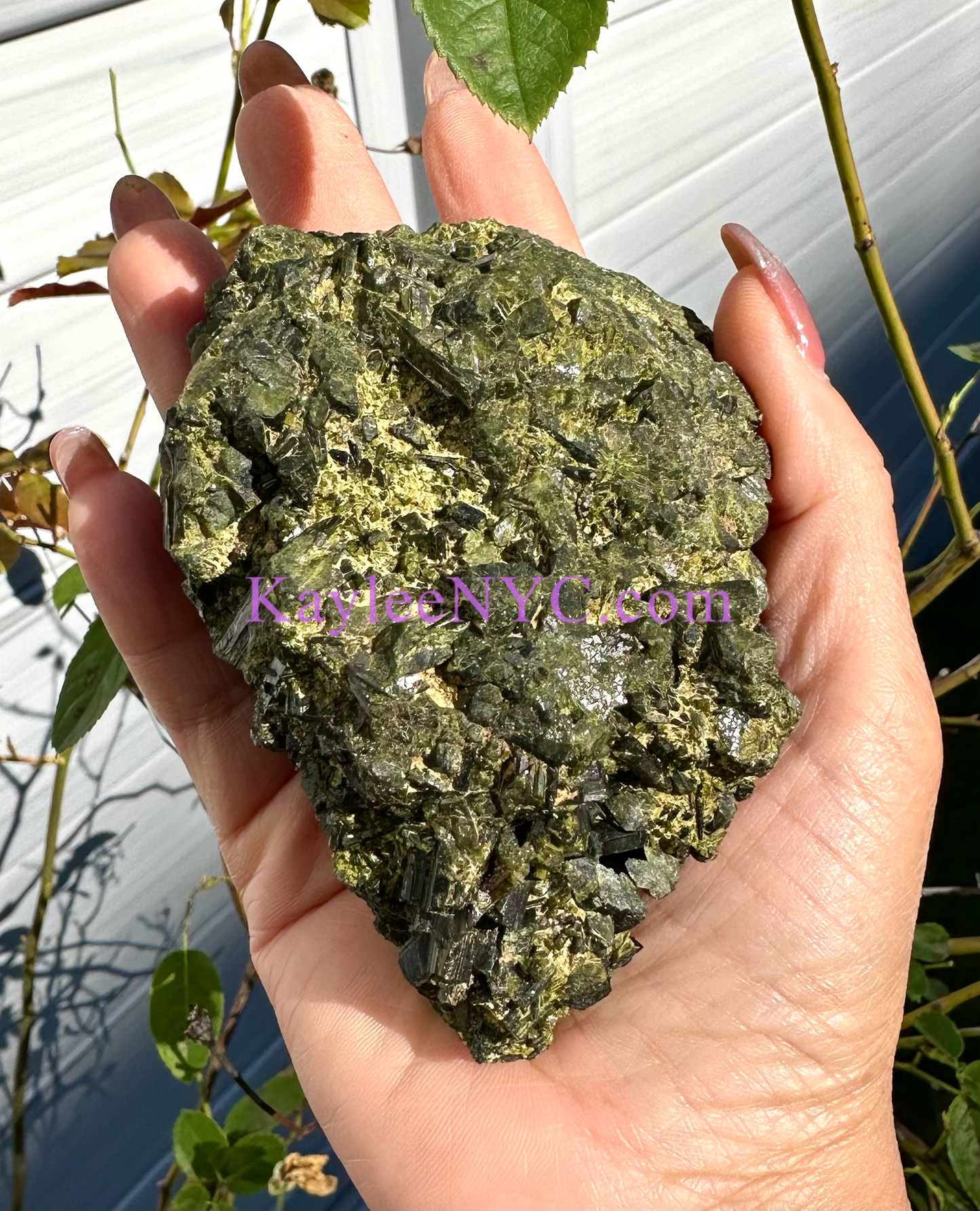 2 lbs Natural Raw Epidote Crystals Healing Energy