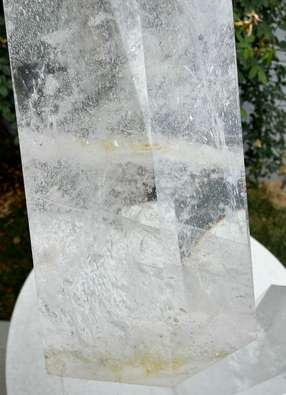 2-3pcs Natural Clear Quartz Large Tower Obelisk Crystals Healing Energy