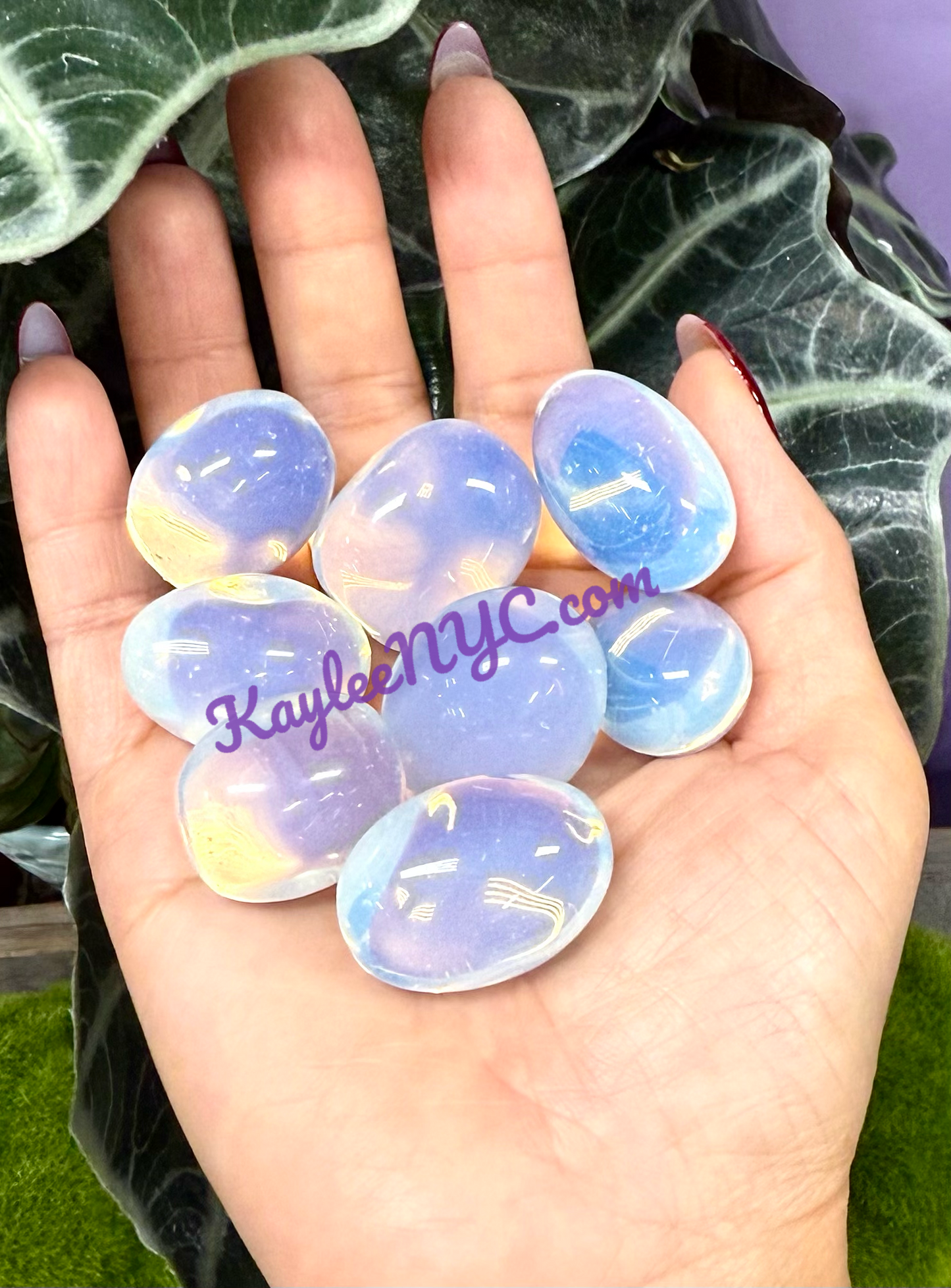 Wholesale Lot 2 lbs Opalite Tumble Crystal Nice Quality Healing Energy