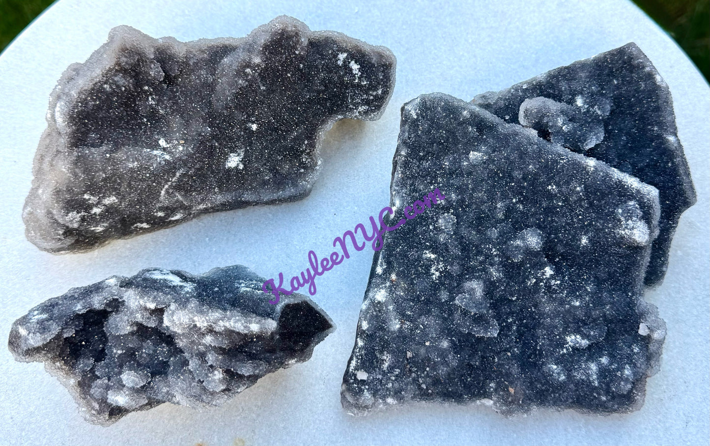 Wholesale Lot 3-4PCs Natural Sphalerite Cluster Raw Crystal