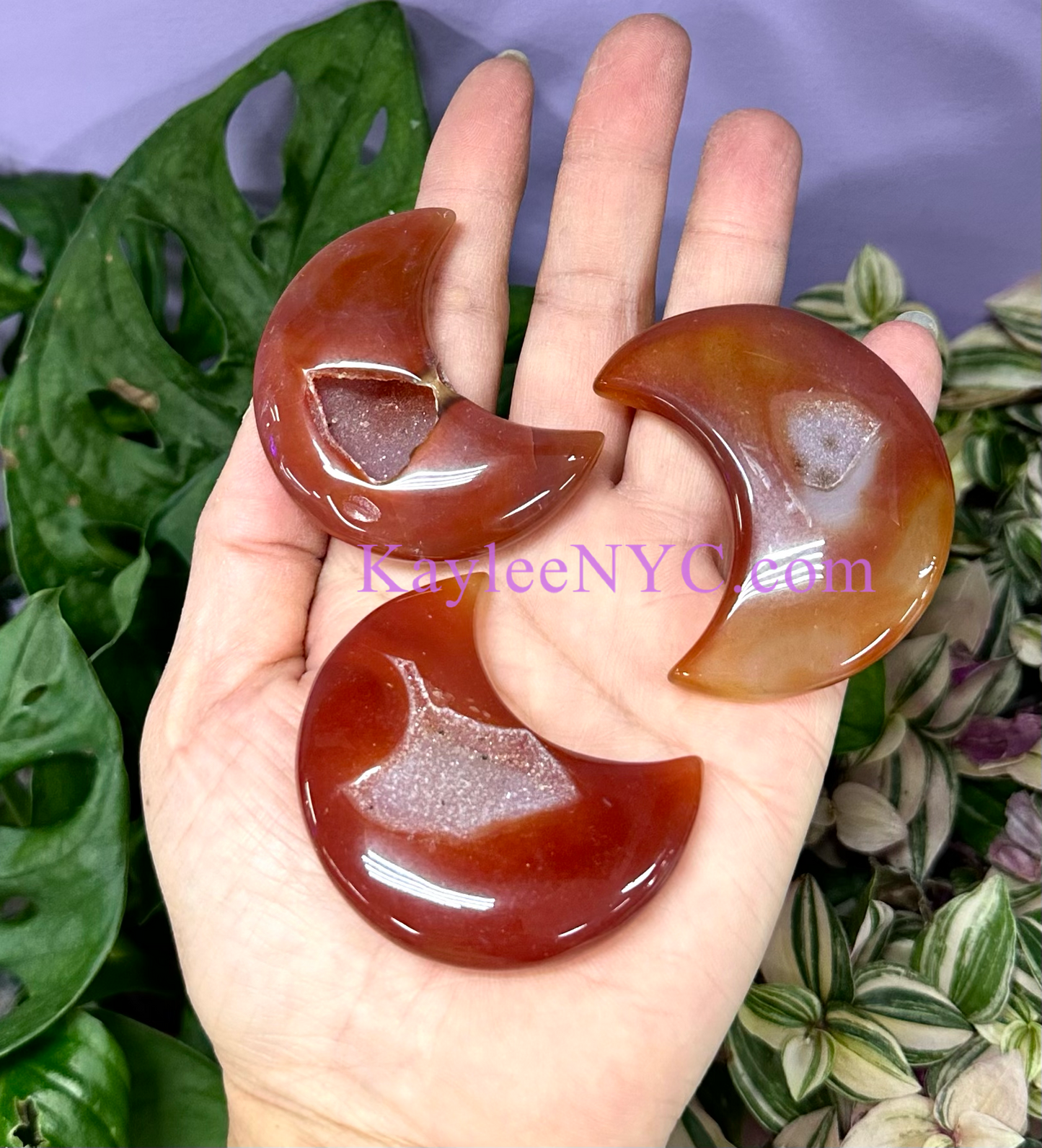 Wholesale Lot 1 lb Natural Carnelian Crystal Moon Healing Energy