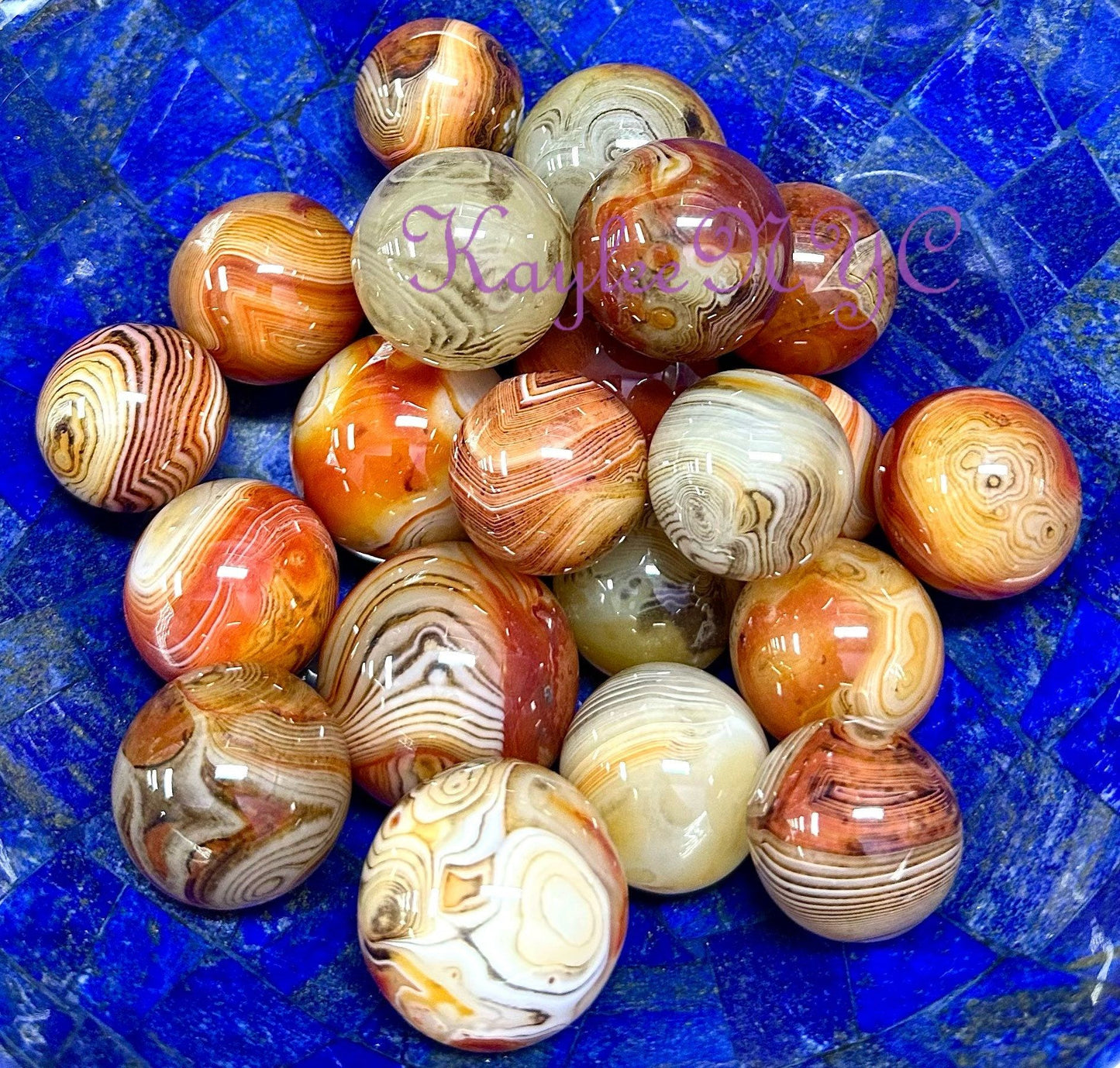 Wholesale Lot 2 Lbs Natural Sardonyx Spheres Crystal Ball Energy Healing