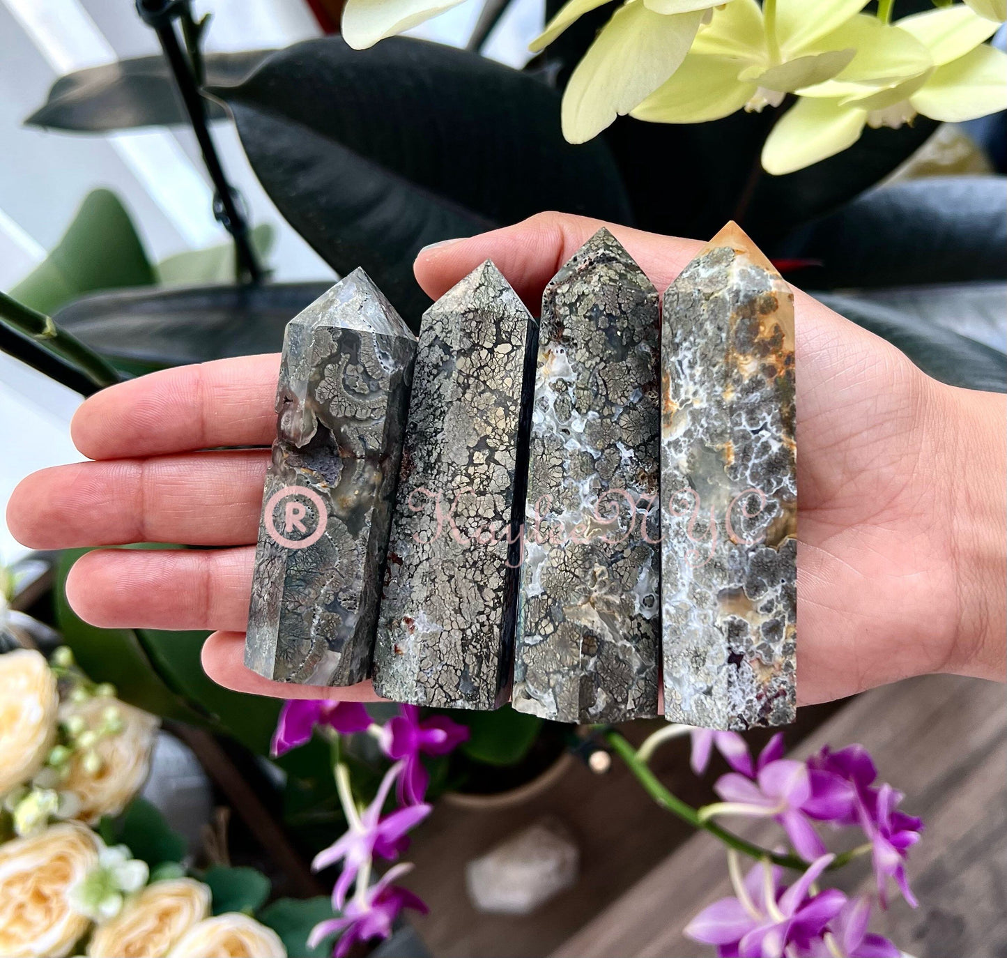 Wholesale Lot 2 Lbs Natural Marcasite Pyrite Tower Obelisk Crystal Point Healing Energy