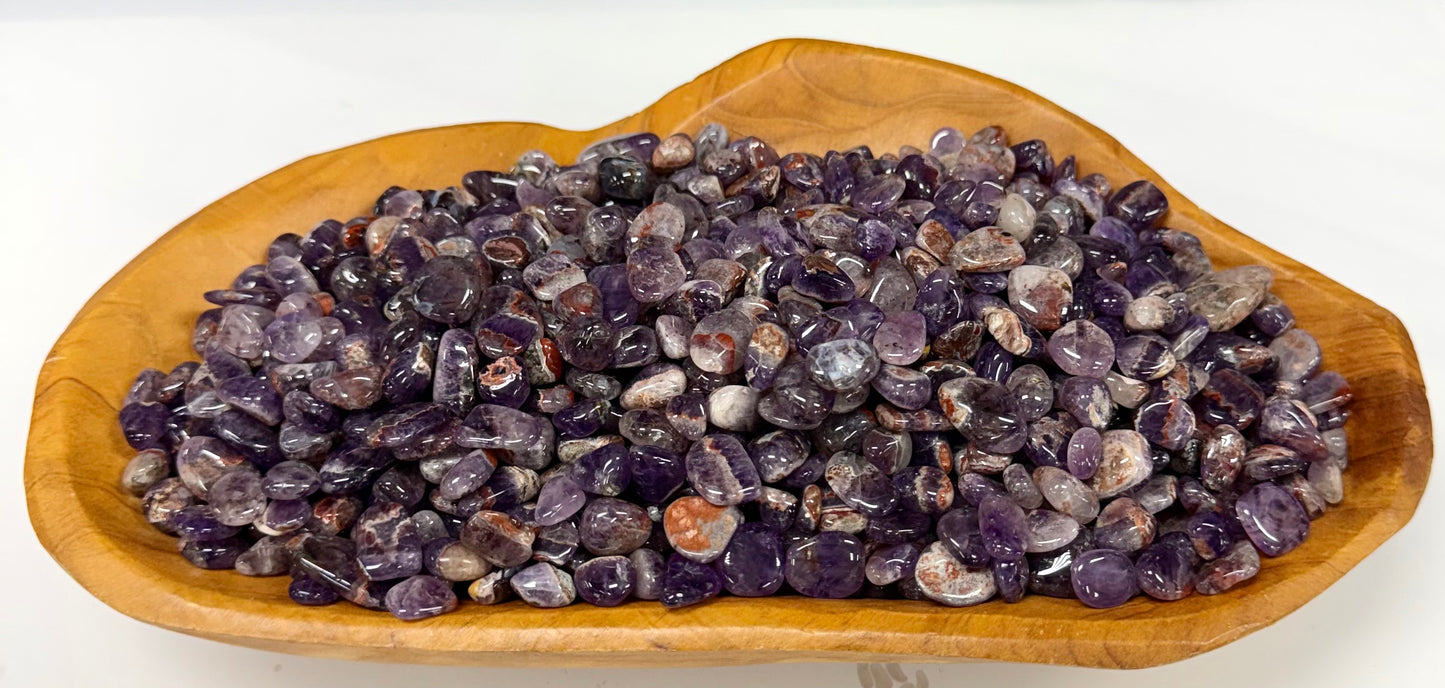 2 lbs Natural Mini Auralite 23 Tumble Crystal Healing Energy