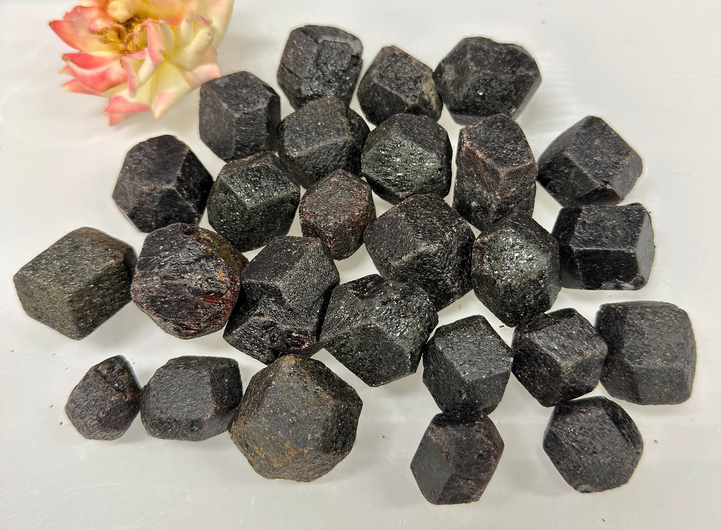 2 lbs Natural Garnet Rough Crystals Healing Energy