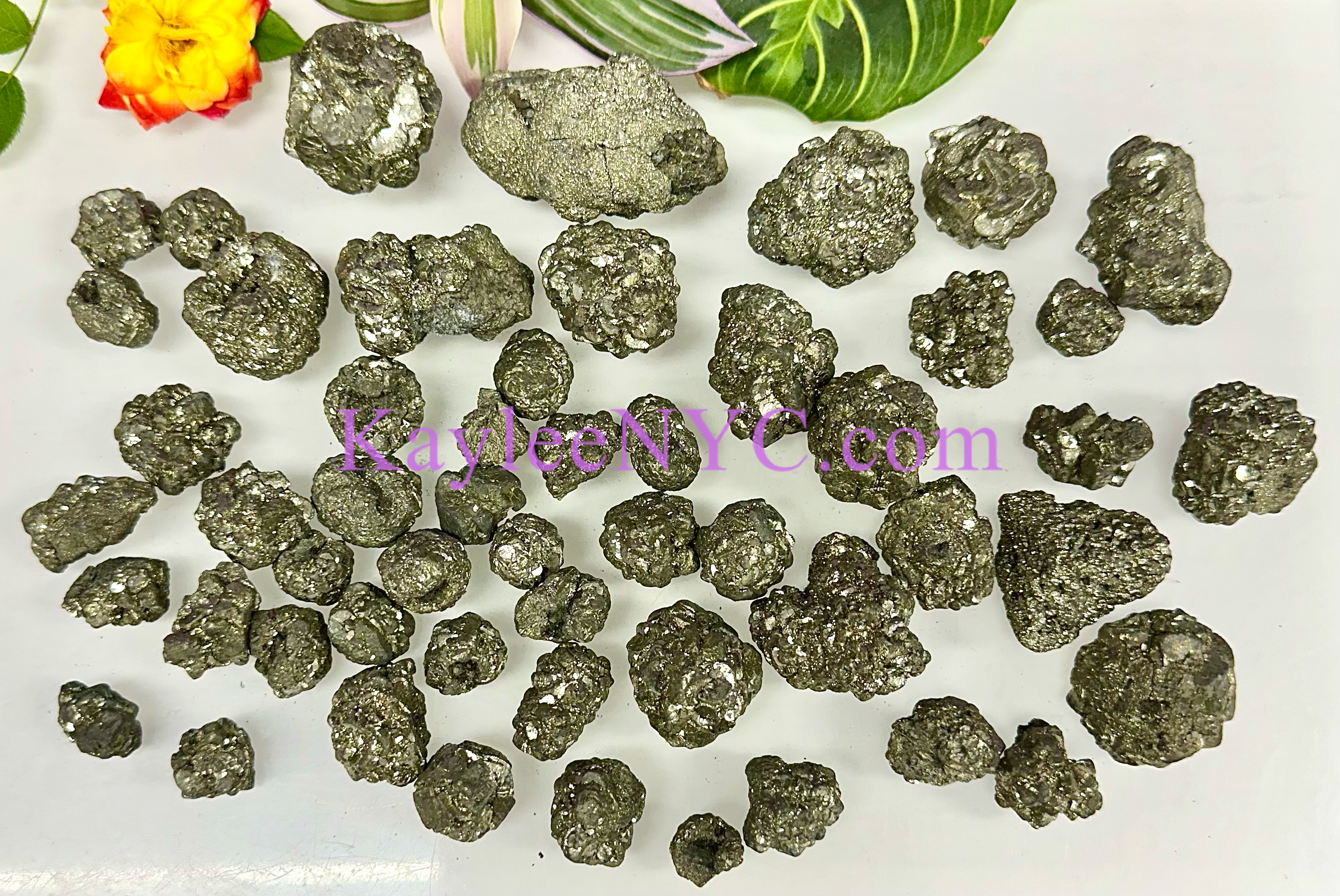 2 lbs Natural Pyrite Raw Crystal – Kaylee NYC