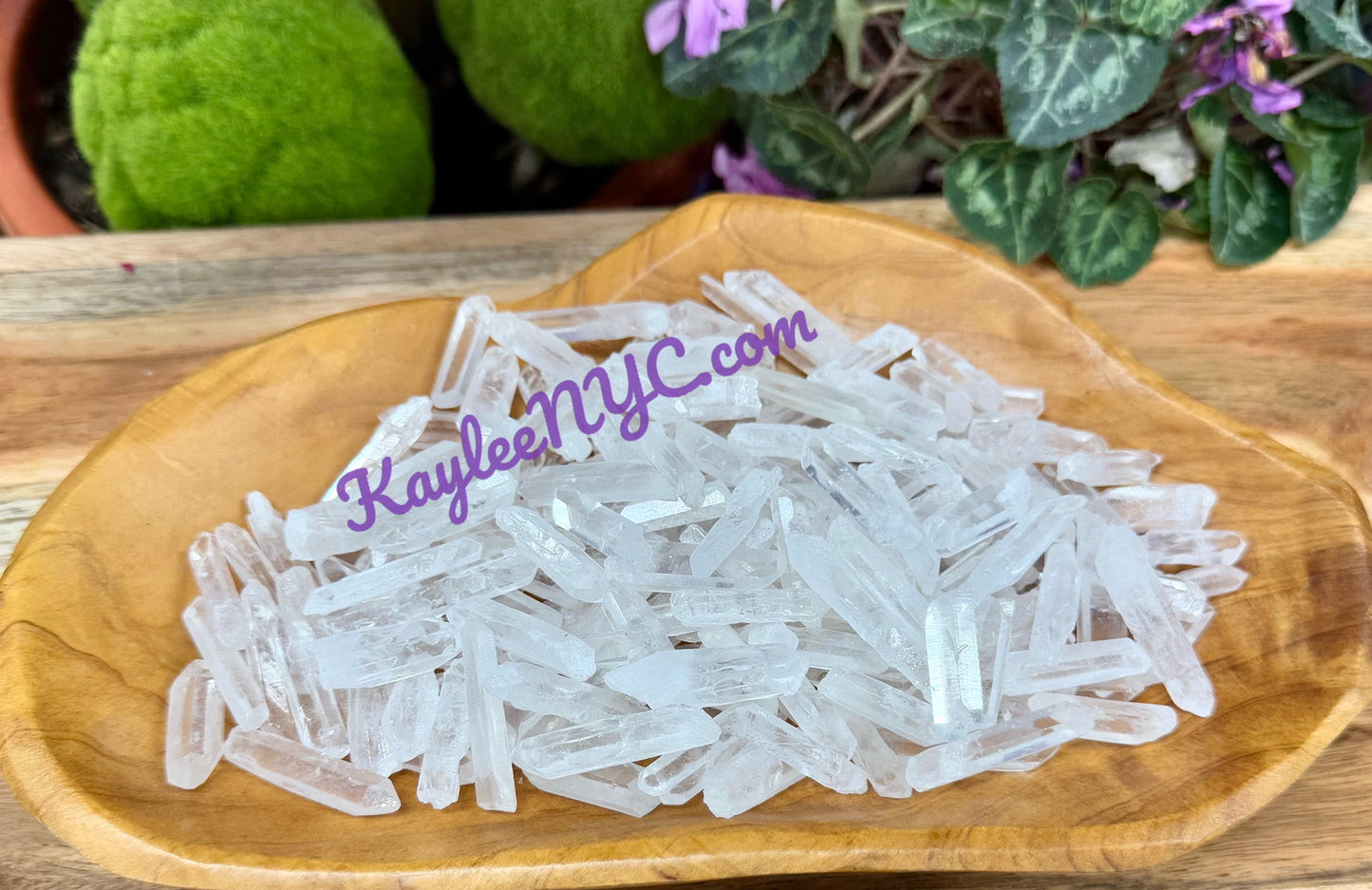 Wholesale Lot 1 Lb Natural Lemurian Quartz Small Wand Raw Crystal