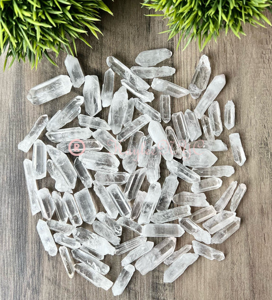 Wholesale Lot 1 Lb Natural Lemurian Quartz Wand Raw Crystal Nice Quality