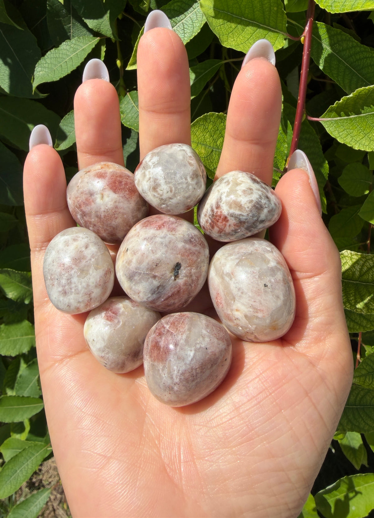 Wholesale Lot 2 lbs Natural Sunstone Tumble Crystal Healing Energy