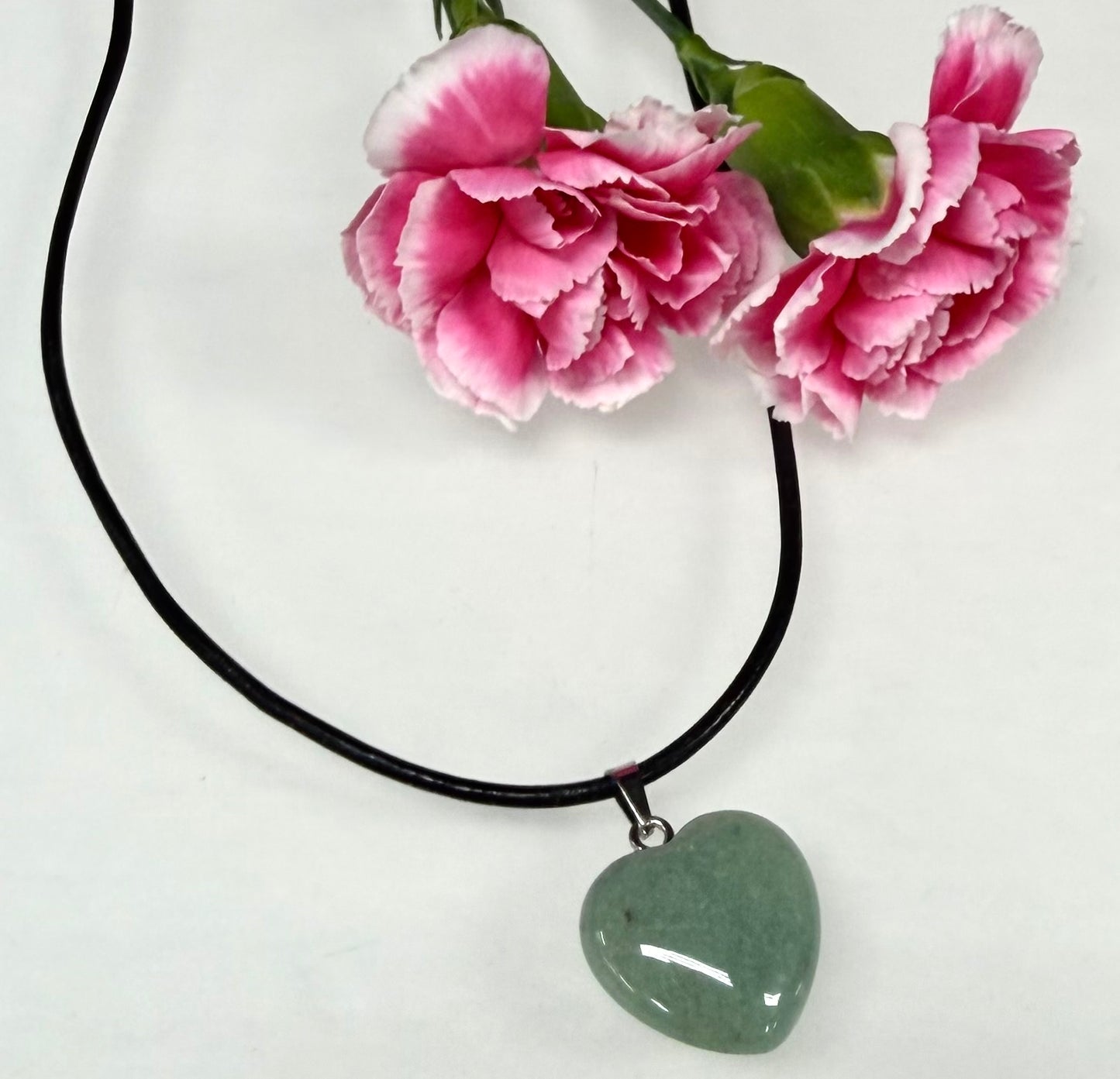 Wholesale Lot 15 Pcs Natural Crystal 2 cm Heart Pendant Healing Energy