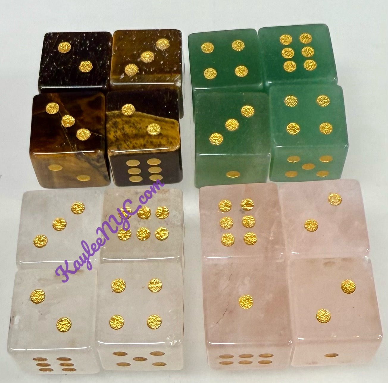 Wholesale Lot 16 PCs Natural Crystals Dice Healing Energy