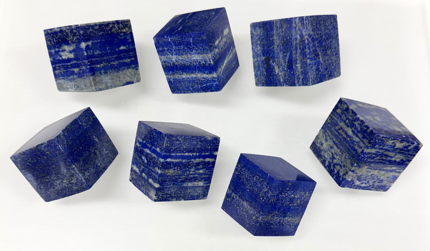 Wholesale Lot 2 lbs Natural Lapis Lazuli Cube Crystal Healing Energy