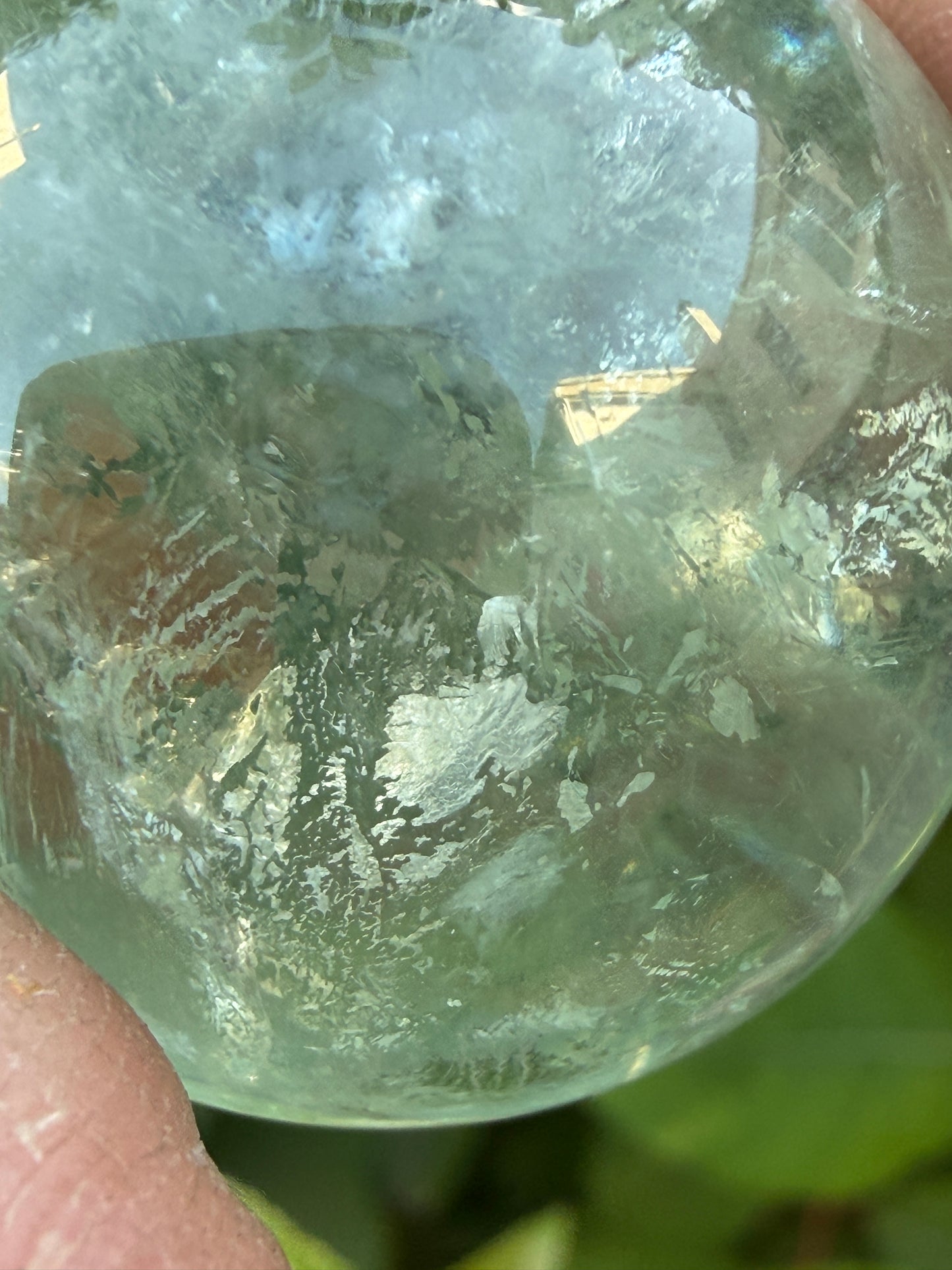 Wholesale 2 lbs Prasiolite aka Green Amethyst Spheres Crystal Ball Energy Healing