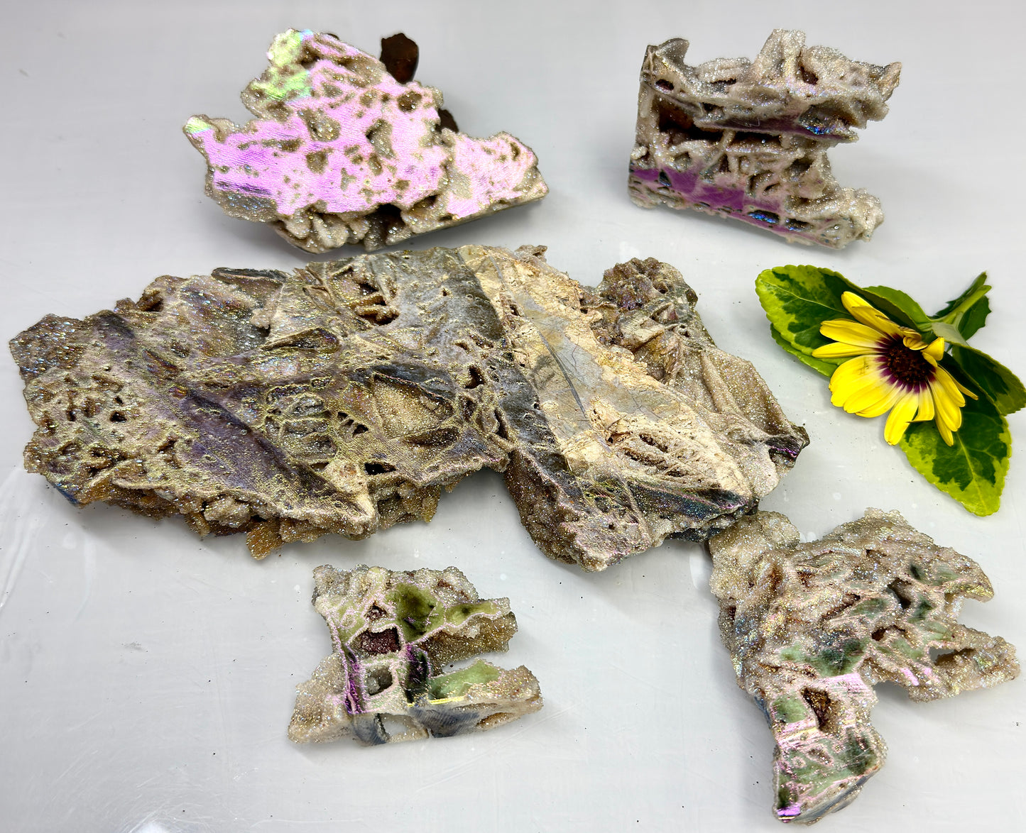 Wholesale Lot 2 lbs Natural Sphalerite Slab Crystal