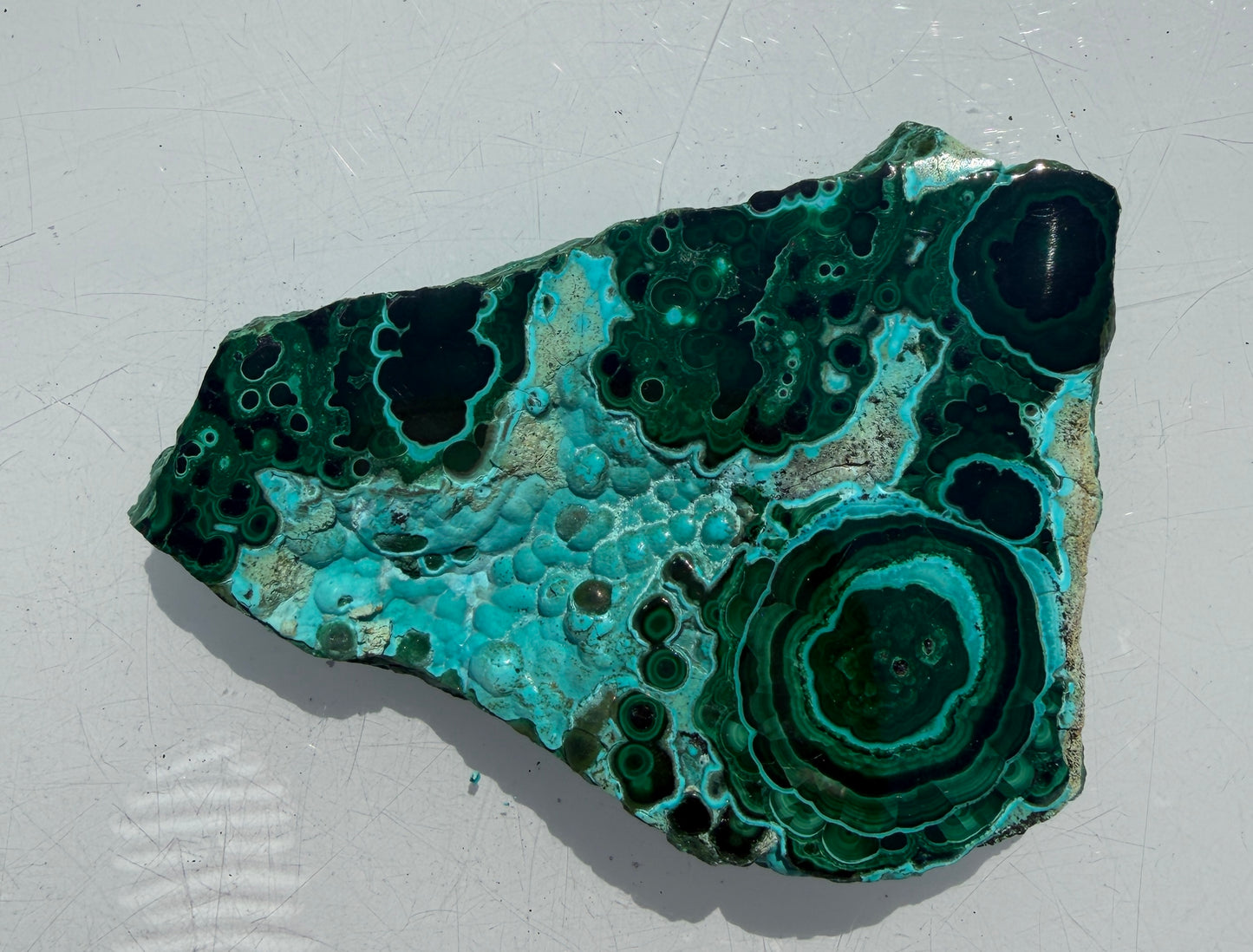 Wholesale 2 lbs Natural Chrysocolla Malachite Slabs Crystal