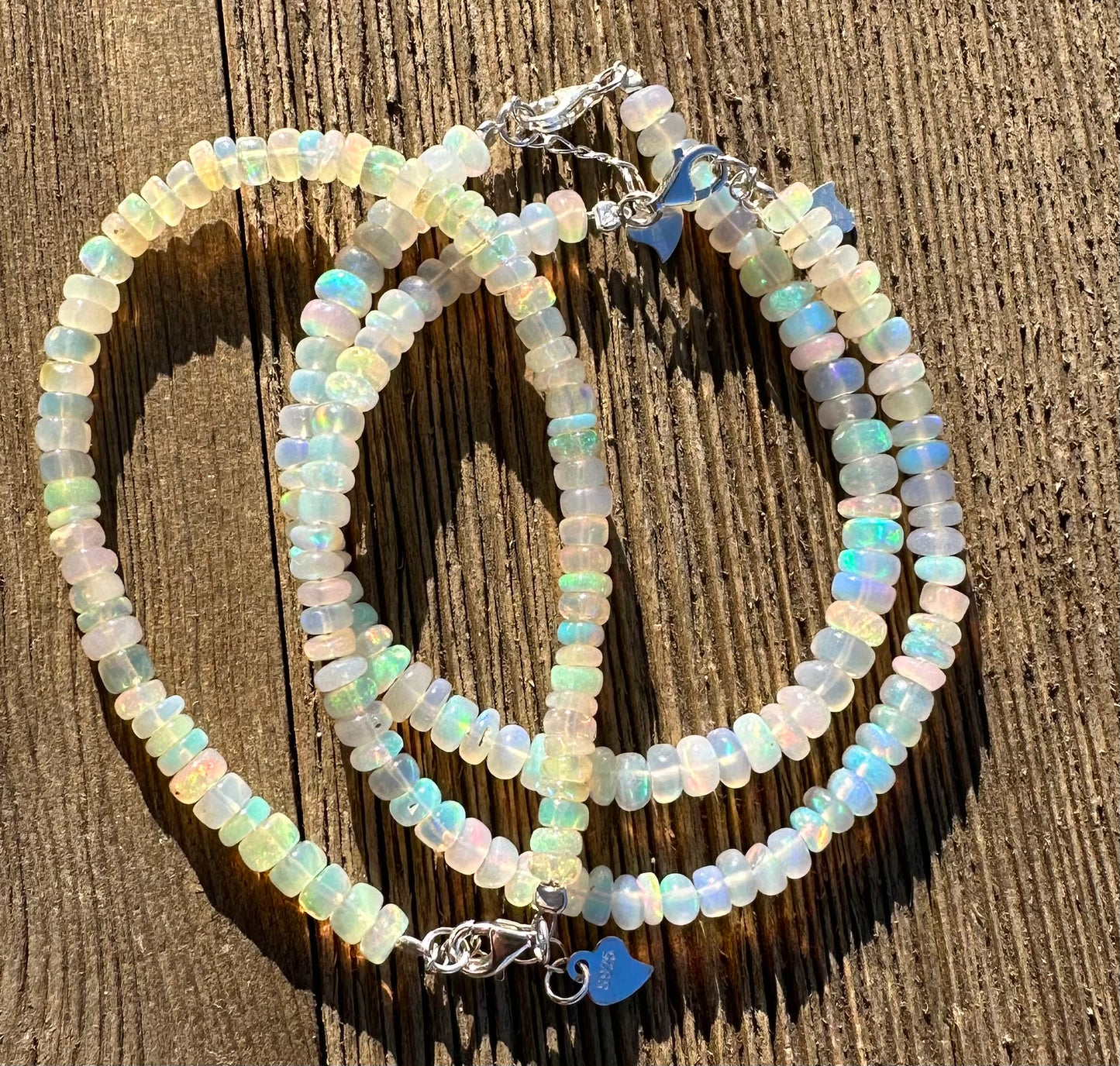 Wholesale 3PCs Ethiopian Natural Crystal Stretch Bracelet