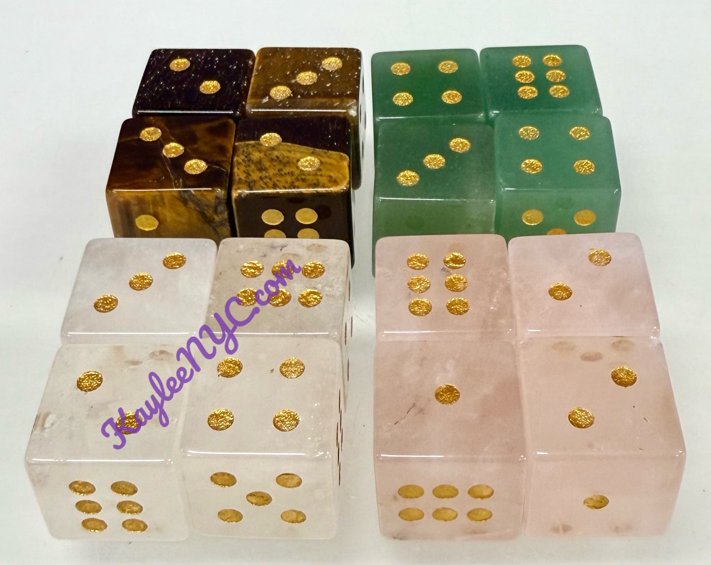 Wholesale Lot 16 PCs Natural Crystals Dice Healing Energy