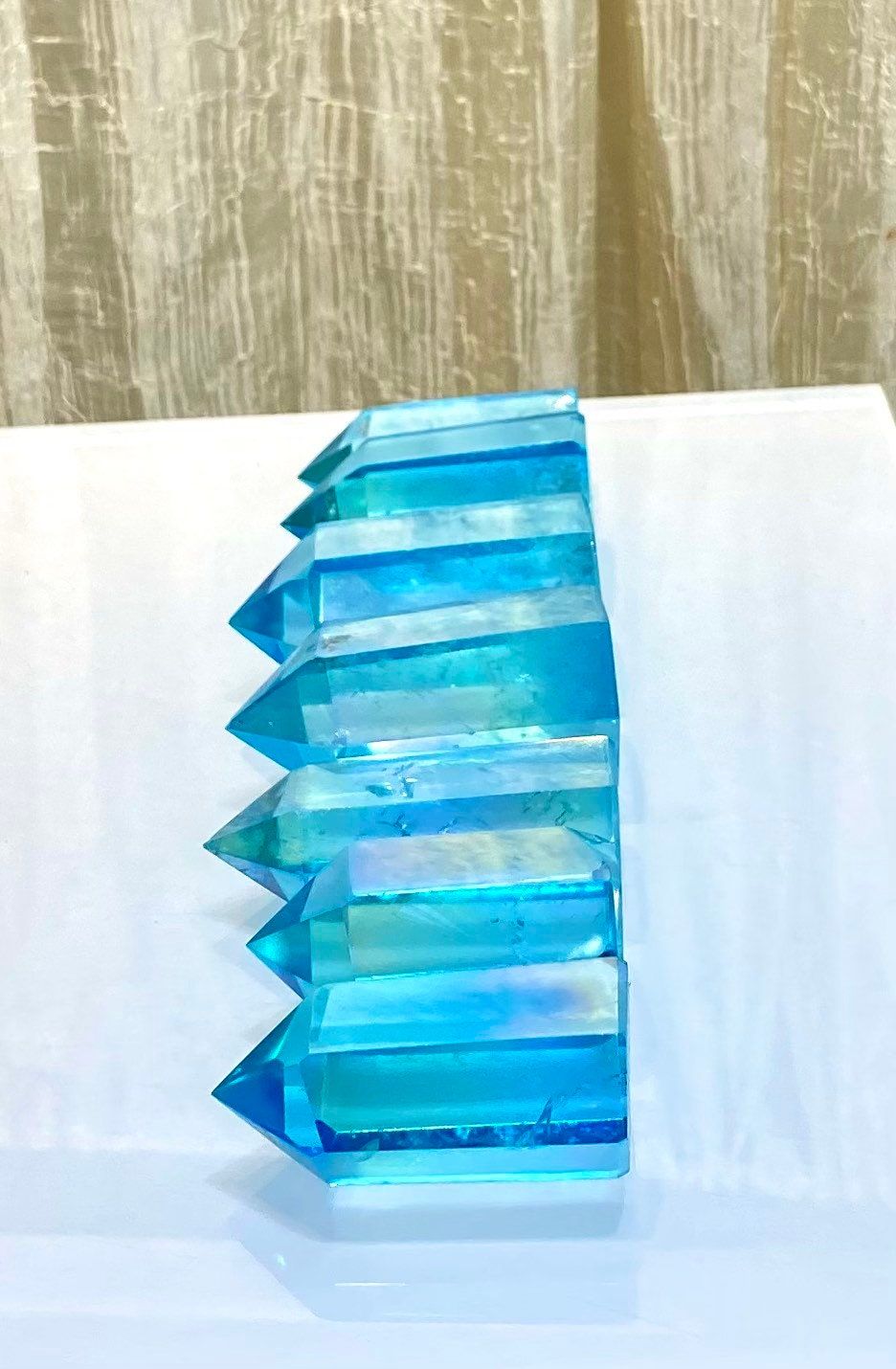 Wholesale Lot 1 lb Angel Aqua Clear Quartz Tower Obelisk Point Wand Crystal Energy Healing