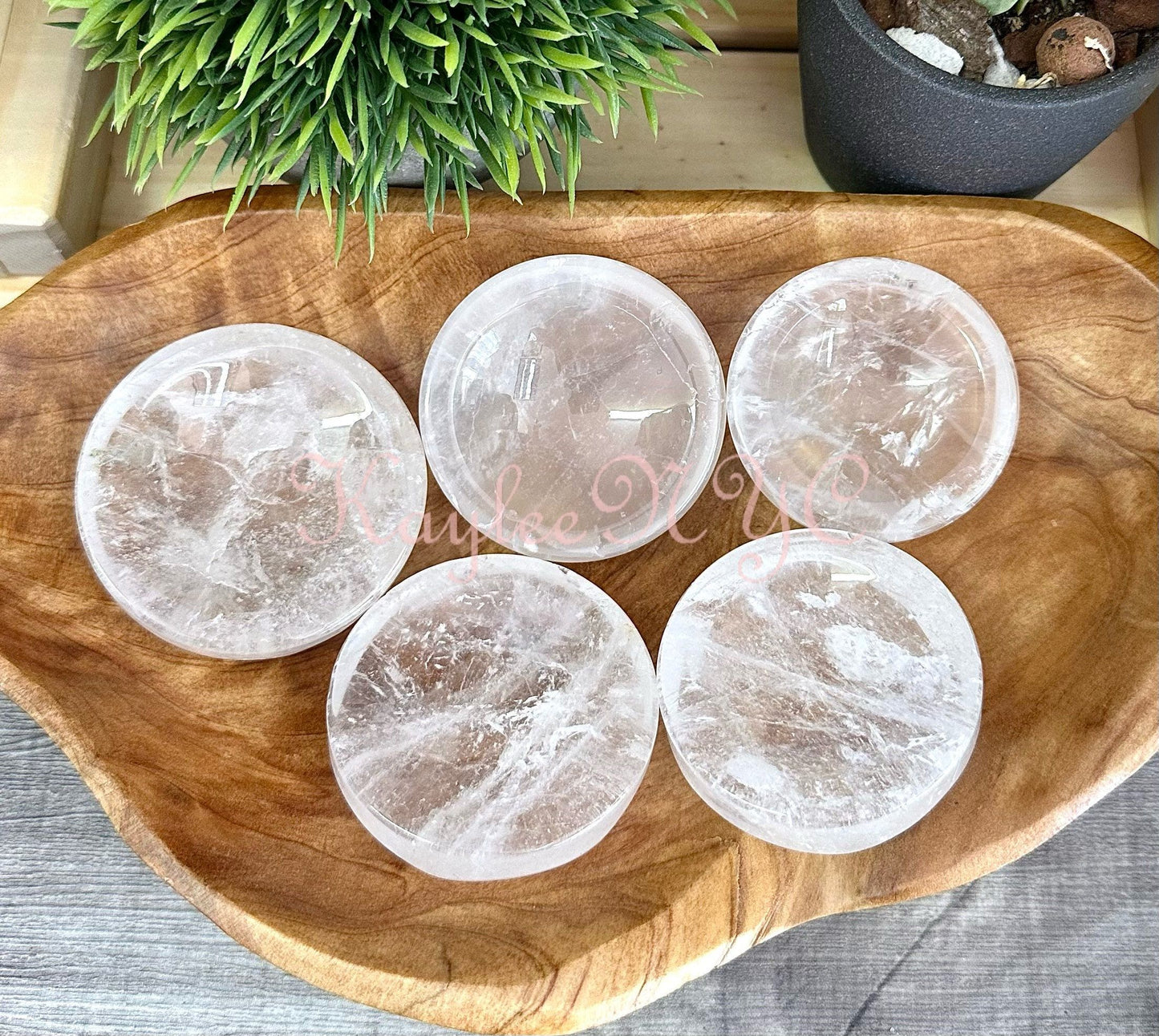 Wholesale Lot 1 lb Natural Clear Quartz Bowls Crystal Healing Energy