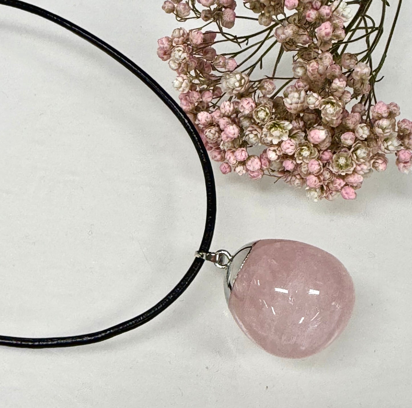 Wholesale Lot 6 Pcs Natural Rose Quartz Pendant