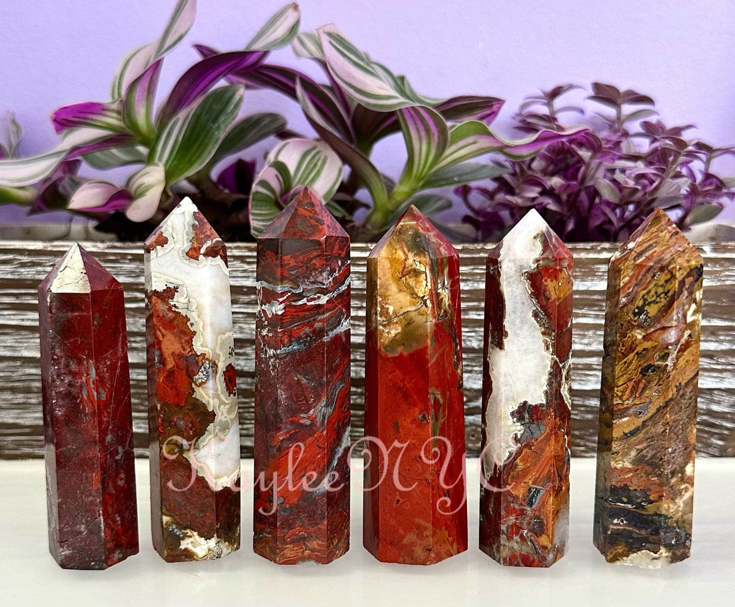 Wholesale Lot 1 Lb Natural Red Agate Obelisk Tower Point Crystal Energy