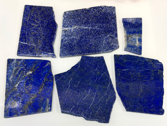 2 lbs Natural Lapis Lazuli Slabs