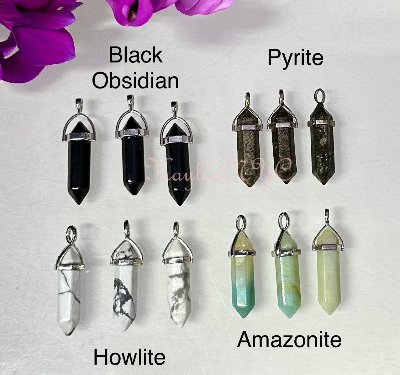 Wholesale Lot 16 Pcs Mix Crystal Pendant Nice Quality Natural Healing Energy