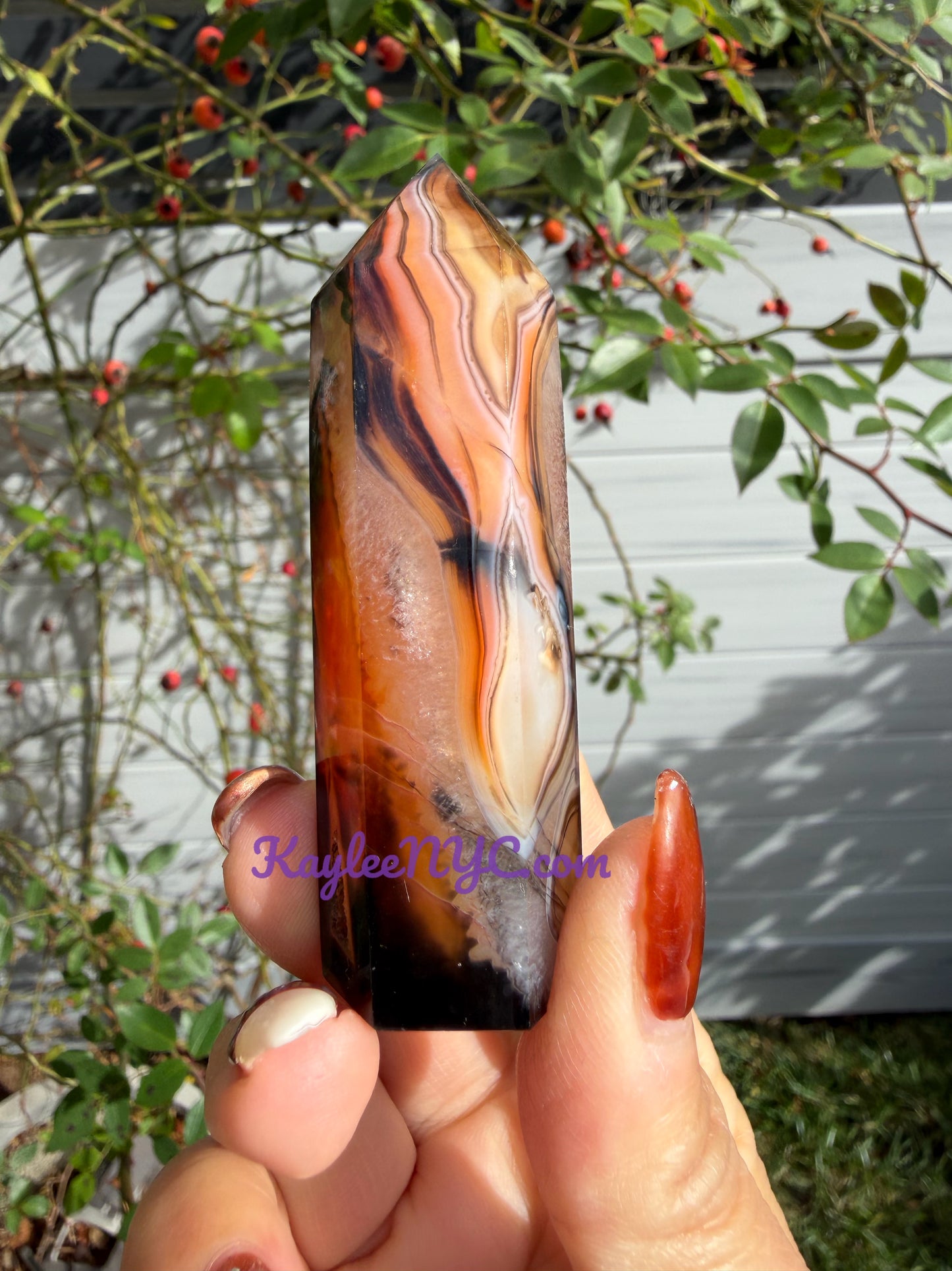 Wholesale Lot 1 lb Natural Sardonyx Obelisk Tower Point Crystal Healing Energy