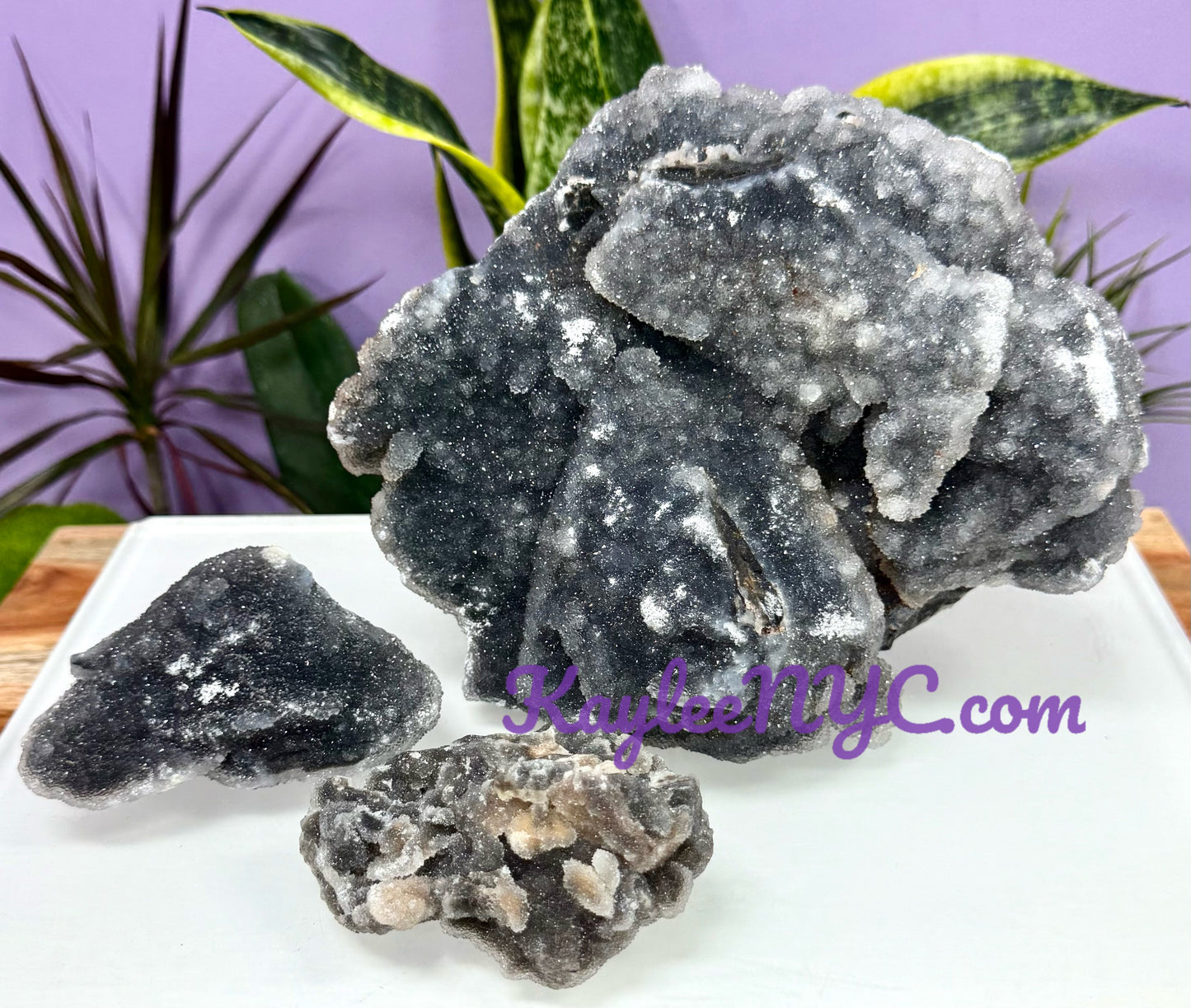 Wholesale Lot 3-4PCs Natural Sphalerite Cluster Raw Crystal
