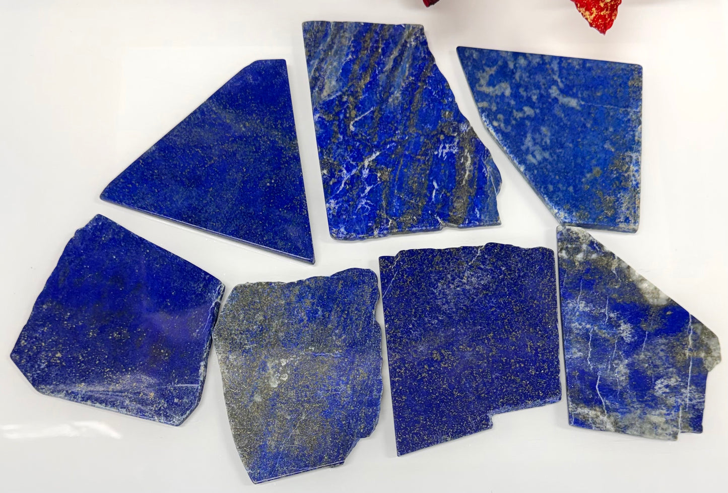 2 lbs Natural Lapis Lazuli Slabs