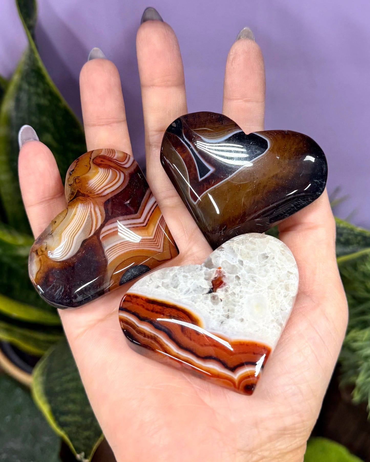 Wholesale 2 Lbs Lot Natural Sardonyx Hearts Crystal Energy