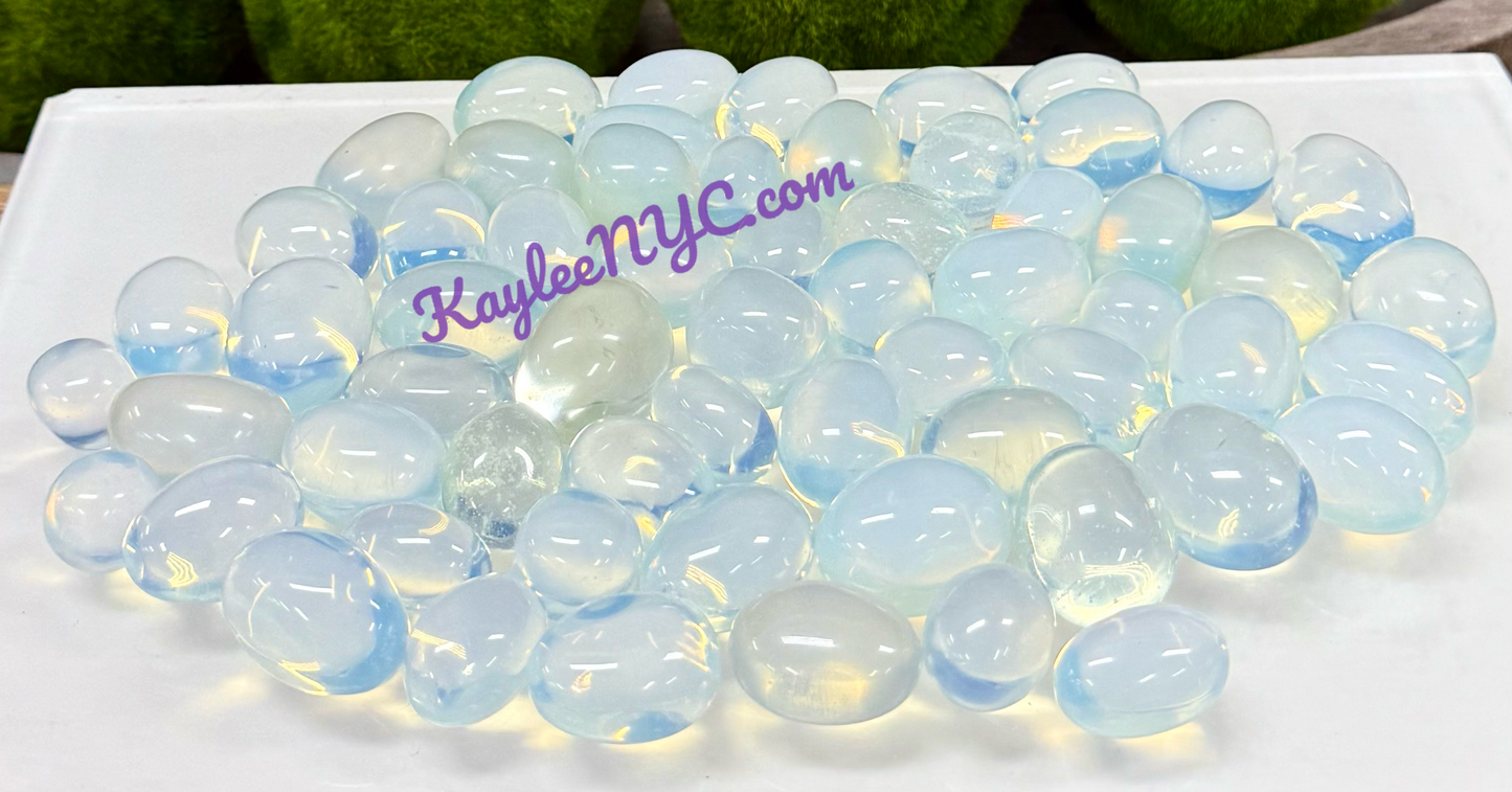 Wholesale Lot 2 lbs Opalite Tumble Crystal Nice Quality Healing Energy
