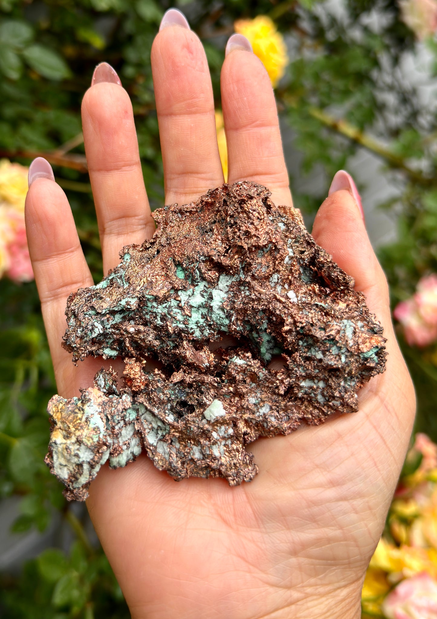 2 lbs Natural Copper Matrix Specimen Rough Crystal