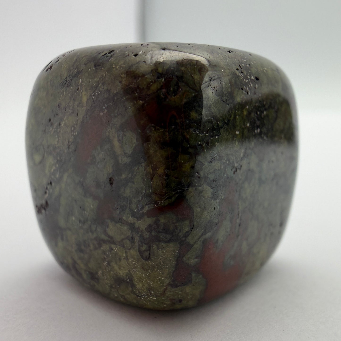 2 lbs Natural Dragon Bloodstone Cube Crystal Healing Energy