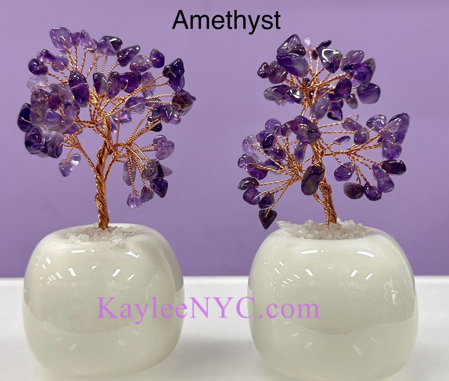 Wholesale Lot 10 Pcs Natural Crystals Tree with Bowl Base