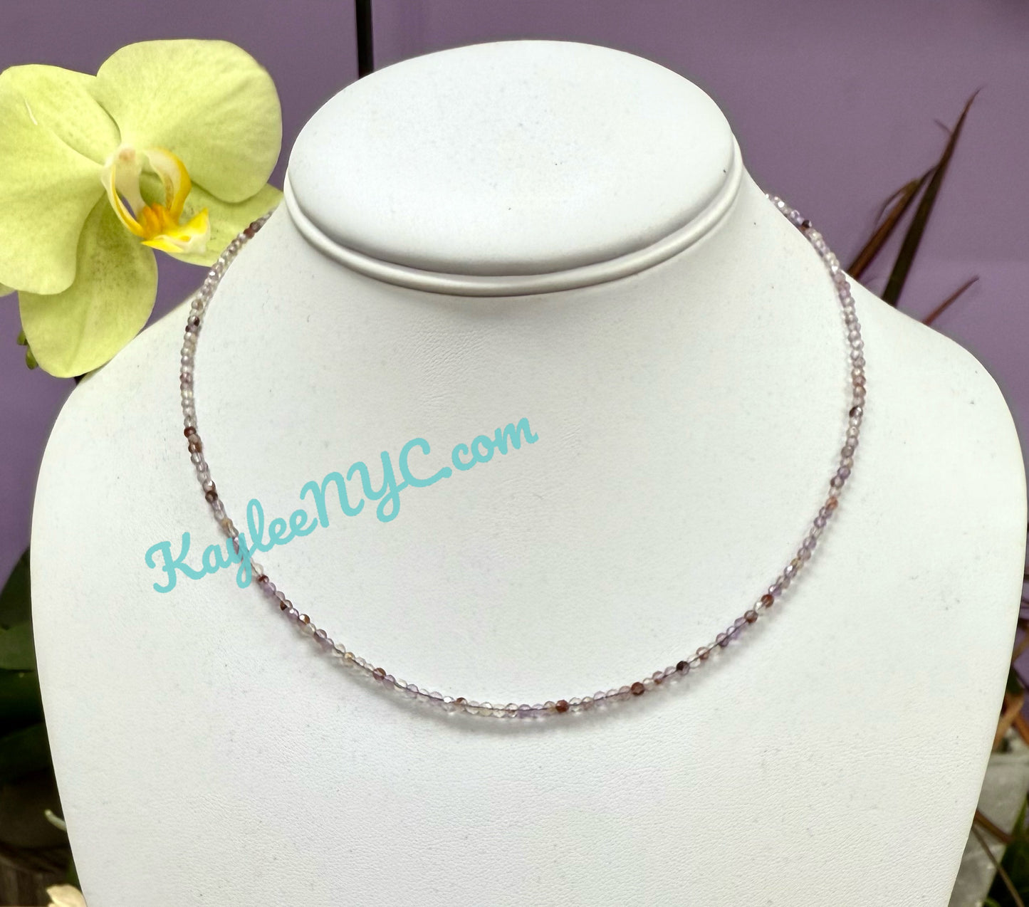 6 PCs 2mm Natural Super Seven Necklaces