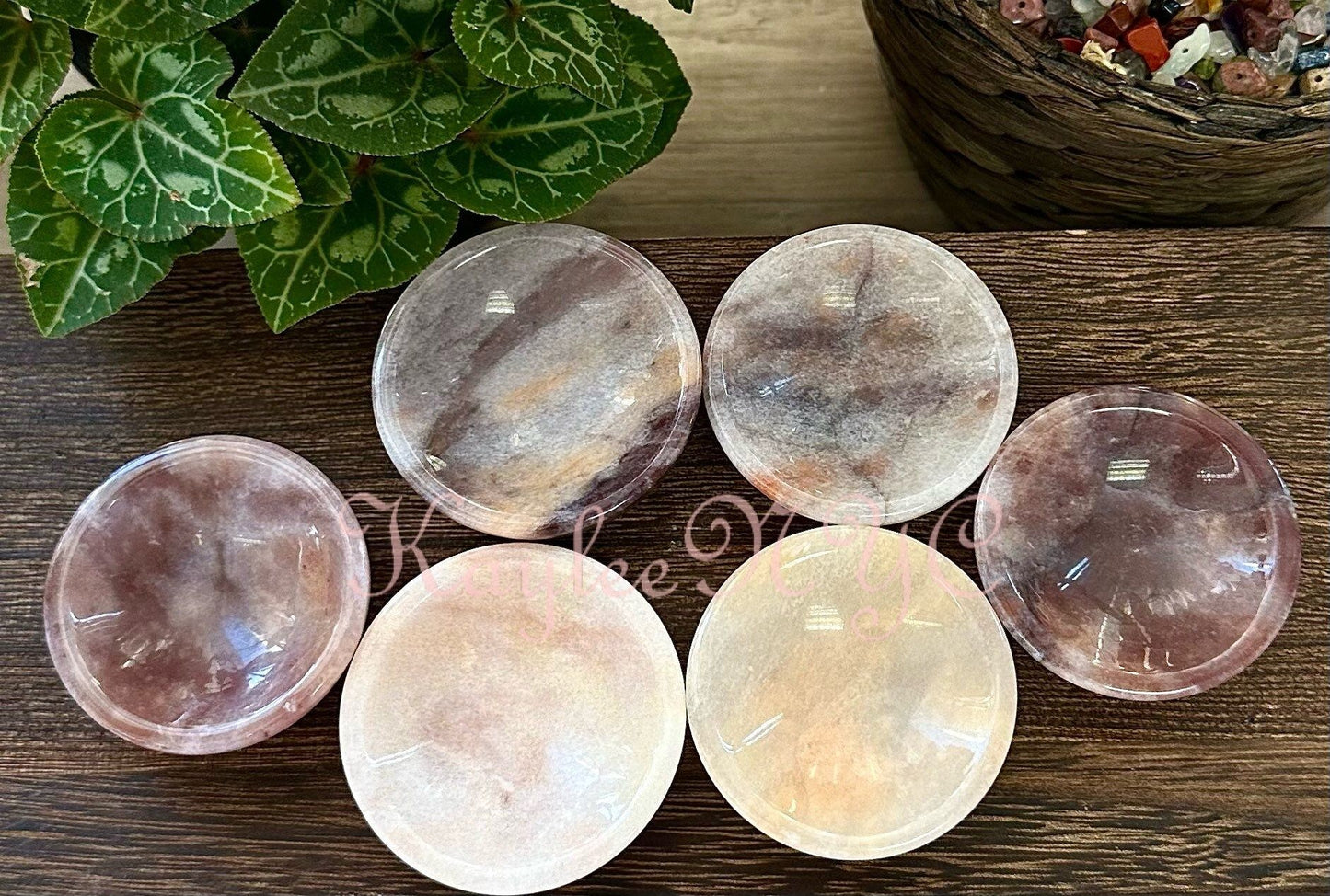 Wholesale Lot 1 lb Natural Pink Aventurine Bowls Crystal Healing Energy