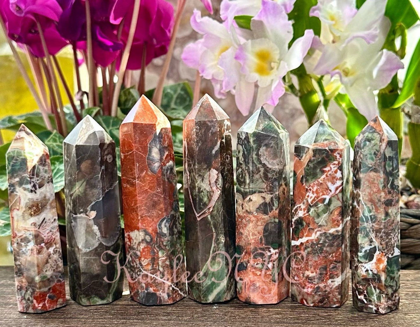 Wholesale Lot 1 Lb Natural Money Agate Obelisk Tower Point Crystal