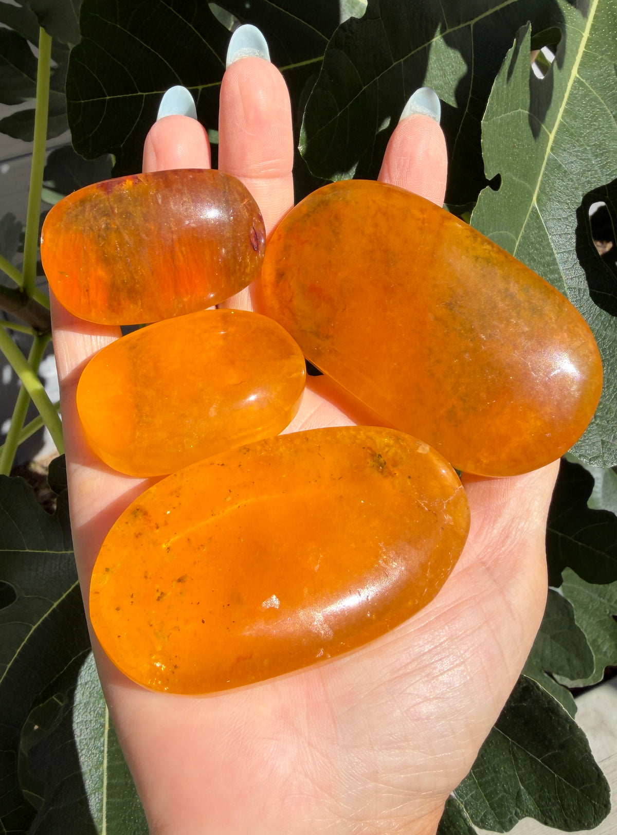 Wholesale Lot 2 Lbs Natural Yellow Fluorite Palm Stone Healing Energy